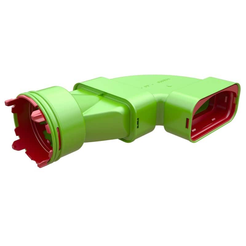 Ubbink Air Excellent AE55sc AE48c verloopbocht 90° horizontaal 0189038