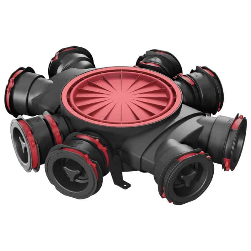 Heatpex Aria luchtverdeelbox 8x90mm