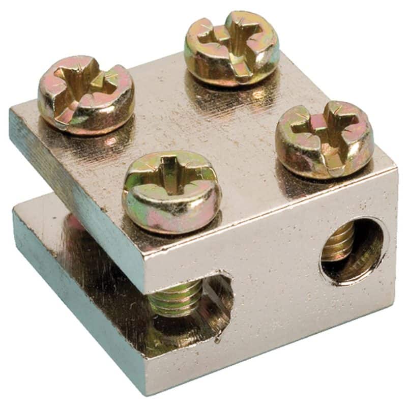 JMV radiatorklem rechte zij-inleg 1x16 en 1x6 mm2 9200047