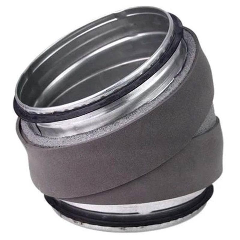 Thermoduct geïsoleerde Spiro bocht Ø 315 mm 30 graden