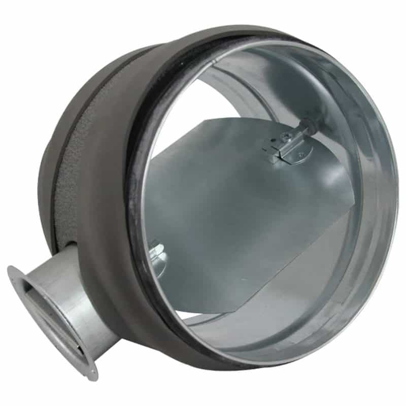 Thermoduct geïsoleerde regelklep handbediend Ø 200 mm
