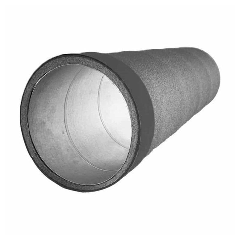 Thermoduct geïsoleerde spirobuis Ø 250 mm van 2 meter met 9 mm isolatie