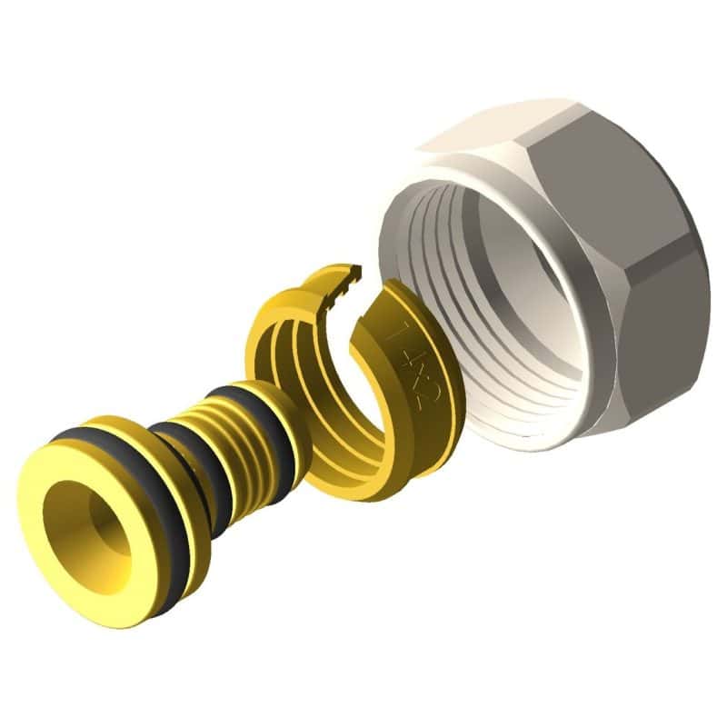 Pentec knelset M24 voor Rautitan Stabil 16,2 x 2,6 mm