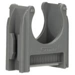 schnabl ec19 kabelbuisklem donkergrijs euro clip 200 stuks